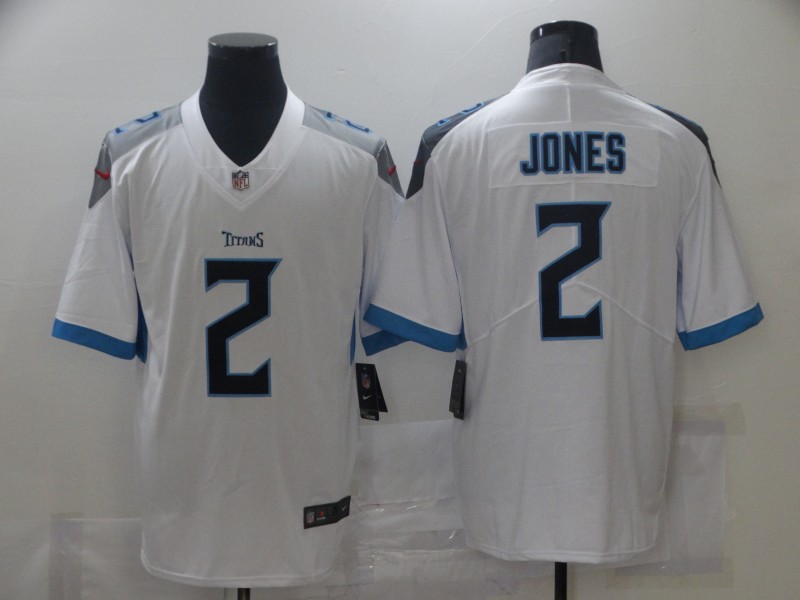 NFL Tennessee Titans #2 Jones White Vapor Limited Jersey
