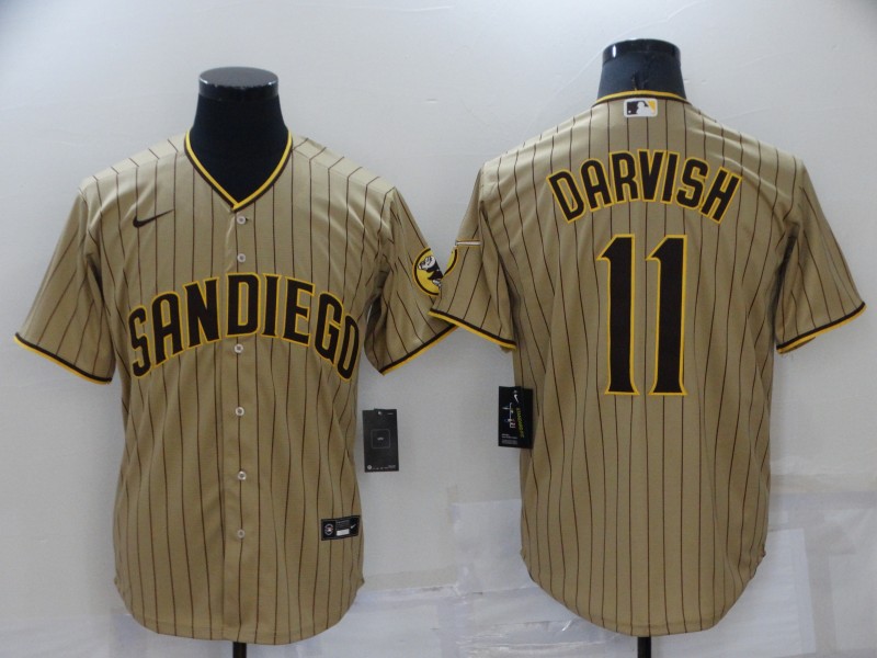 MLB San Diego Padres #11 Darvish game Jersey