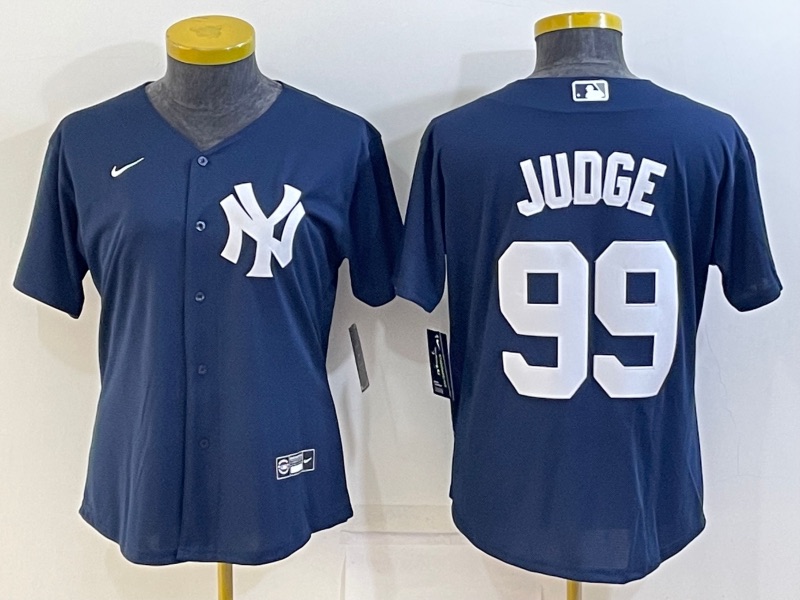 MLB New York Yankees #99 Blue Jersey