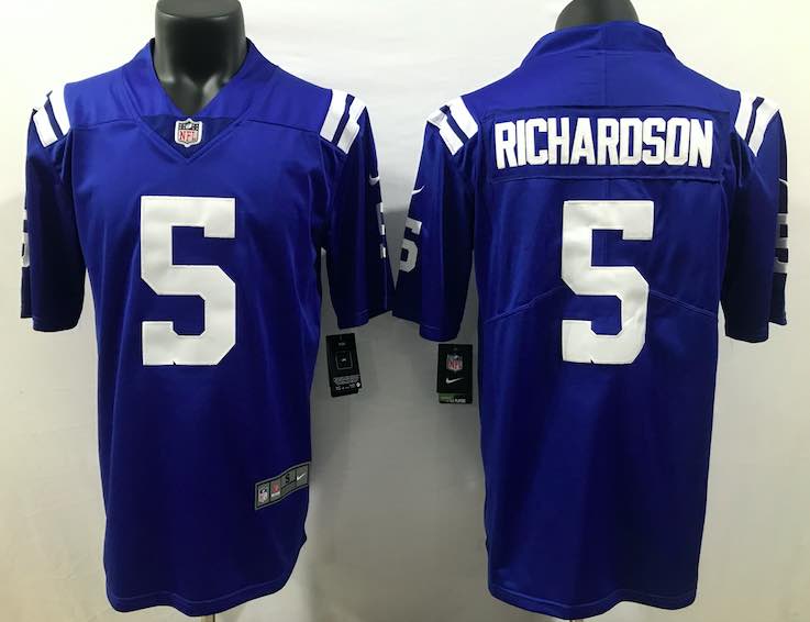 NFL Indianapolis Colts #5 Richardson Blue Vapor Limited Jersey