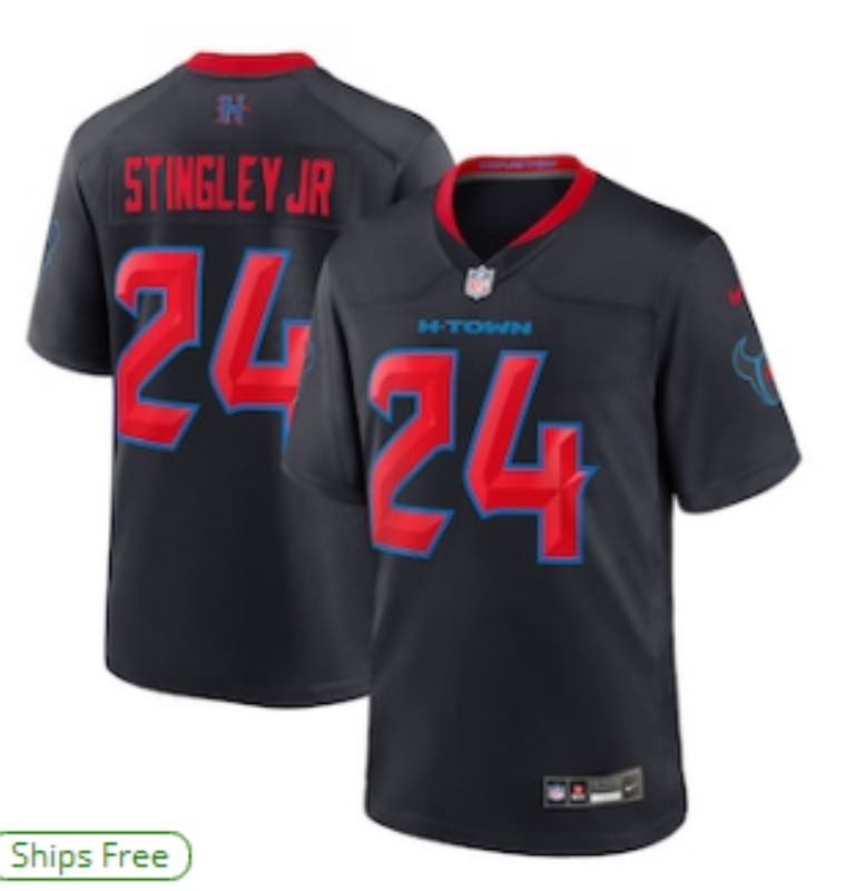 NFL Houston Texans #24 Stimgley JR Limited Jersey