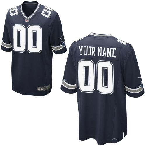 Dallas Cowboys Nike Men Custom Elite Team Color Jersey
