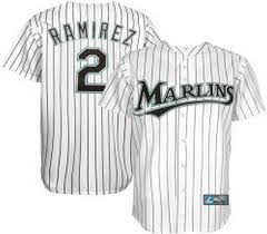 Hanley Ramirez Jersey: #2 Florida Marlins Jersey In White