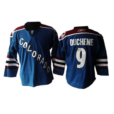 Avalanche #9 Matt Duchene Blue NHL Jersey