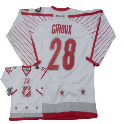 #28 Giroux White 2012 All Star NHL Jersey
