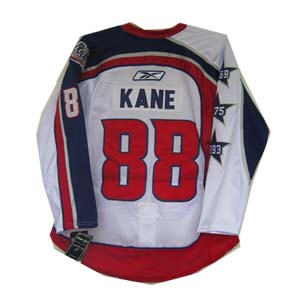 White Patrick Kane 2009 All Star West Edge NHL Chicago Blackhawks #88 Jersey