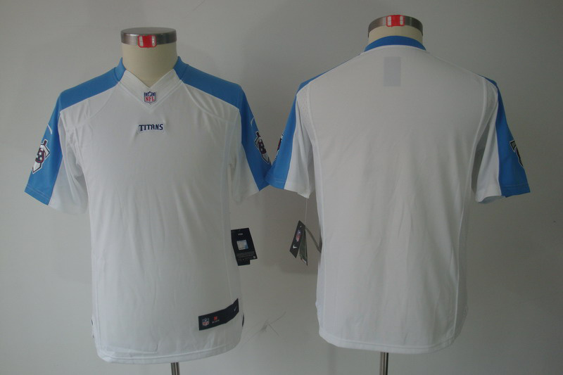 white blank limited NFL Tennessee Titans Jersey