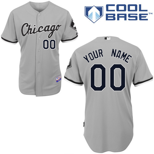 Chicago White Sox Team Color Road Personalized Cool Base Jersey